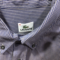 camisa lacoste quadriculada na internet