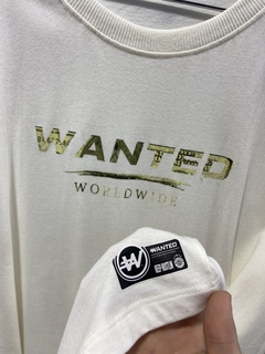 Camiseta wanted - comprar online