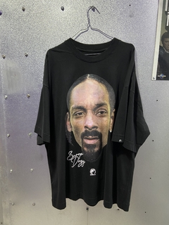 Camiseta respect snoop dogg oversized