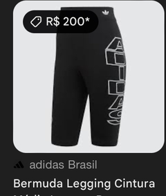 Bermuda legging adidas originals - Brechó Moser