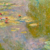 Composição com a obra Water Lilies de Claude Monet na internet