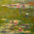 Composição com a obra Water Lilies de Claude Monet - La Madera