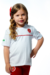 Camiseta Manga Curta Branca Infantil - Maple Bear - Malharia Allegro