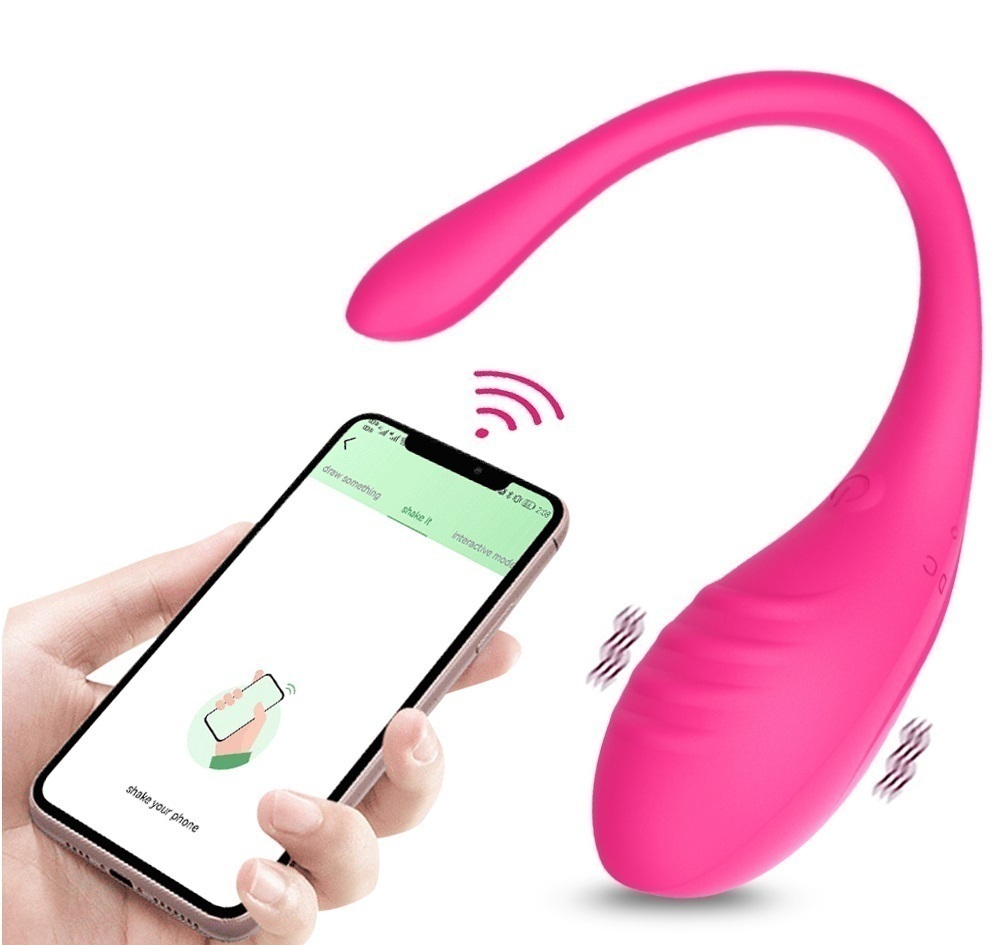 Vibrador Feminino Sem Fio Bluetooth G Spot APP Controle Remoto