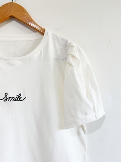 Remera princesa SMILE - Mod Blanc