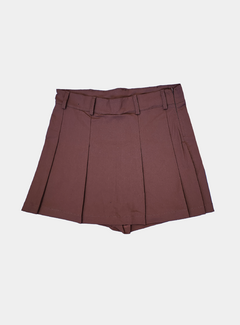 Short Pollera gabardina Lali - tienda online