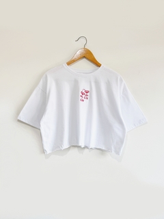 Crop top CHIN CHIN - Mod Blanc