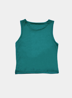 Musculosa modal soft Halter clasica en internet