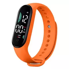 M9 eletrônico led touch control watch, relógio de pulso multifuncional imperme - loja online