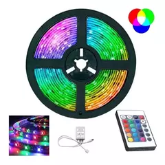 LED RGB Cor Luz para Decoração, RGB 3528, 5m, 300 LED, Vitrine Decoração - loja online