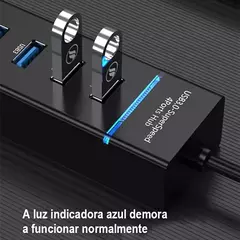 Imagem do hub usb - extensor usb - adaptador usb? - usb charge - acessorios setup pc - hub