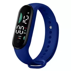 M9 eletrônico led touch control watch, relógio de pulso multifuncional imperme - loja online