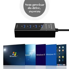 hub usb - extensor usb - adaptador usb? - usb charge - acessorios setup pc - hub - DiversiTenda