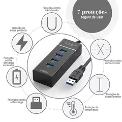 hub usb - extensor usb - adaptador usb? - usb charge - acessorios setup pc - hub