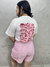 SHORT GIOH ROSA E BRANCO na internet