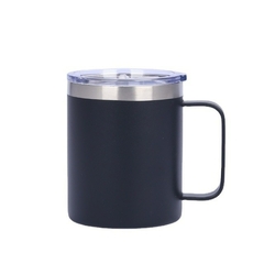 Caneca Térmica 350ml Café Isolada Aço Inoxidável Com Alça Viagem Vácuo Par