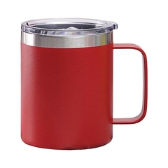 Caneca Térmica 350ml Café Isolada Aço Inoxidável Com Alça Viagem Vácuo Par na internet