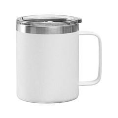 Caneca Térmica 350ml Café Isolada Aço Inoxidável Com Alça Viagem Vácuo Par - loja online