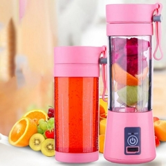 Mini liquidificador portátil usb suco shake 6 lâminas - loja online