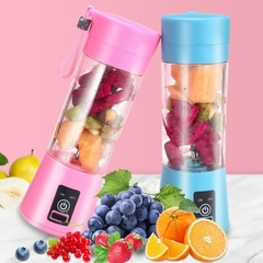 Mini liquidificador portátil usb suco shake 6 lâminas - loja online