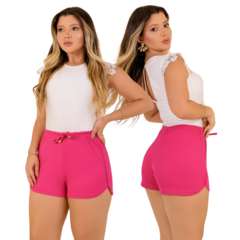 Short Confort Feminino Malha Canelada - loja online