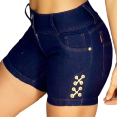 Imagem do Short Jeans Feminino Cintura Alta Modelo