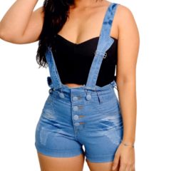 Salopete Jeans Feminina Modelo - loja online