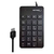 MINI TECLADO NUMERICO USB NETMAK NM-KB250