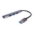 HUB METALICO USB2.0 X 4 PUERTOS - comprar online