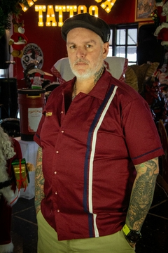 Camisa Mandinguera Bordo