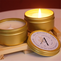 Vela Aromática para Hidratação Corporal Vanilla-Candle Box