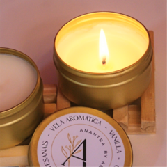 Vela Aromática para Hidratação Corporal Vanilla-Candle Box - comprar online