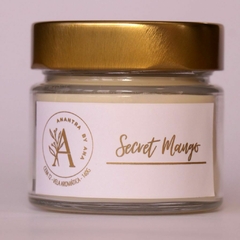 Vela Aromática de Hidratação Corporal Secret Mango-Descubra o Segredo da Hidratação