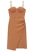 VESTIDO MIDI AMANDA EM BLEND DE VISCOSE 71062 - loja online