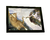 Quadro Decorativo A4 Engraçado Gato Criação De Adão Michelangelo