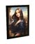 Quadro Decorativo A4 Monalisa Releitura Estilo Anime Decoração