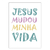 Placa Decorativa A4 Jesus Mudou Minha Vida Decoração Poster