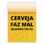 Placa Decorativa A4 Engraçada Cerveja Faz Mal Quando Falta