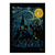 Placa Decorativa Hogwarts Noite Estrelada Van Gogh