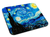 Mouse Pad A Noite Estrelada Van Gogh Arte Mousepad