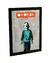 Quadro Decorativo Banksy Nobody Likes Me Poster c/ Moldura