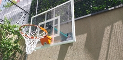 TABELA DE BASQUETE COM SUPORTE DE PAREDE 1,20X0,90