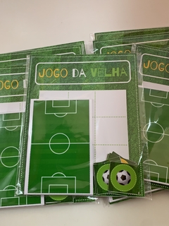 Kit Jogo da Velha com Bloquinho - Futebol - comprar online