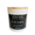 Vela aromática Lavanda - Linha Luxo Branca 200 g