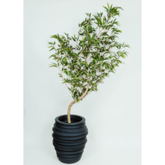 Planta Árvore Artificial Bambu Mosso Sem Vaso 2,3 Mts