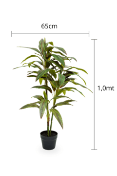 Planta Árvore Artificial Dracena Sem Vaso 1 Mt - comprar online