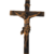 Crucifixo Barroco em Borracha 39cm