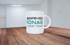 Taza Mercedes F1 Modelo 2 - Tazas Fierreras