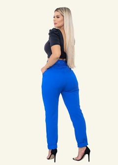 Calça Social De Cinto Casual Clássica Moda Clássica - loja online