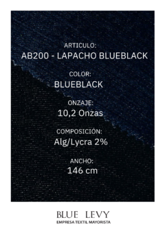 AB200- LAPACHO BLUE BLACK - comprar online